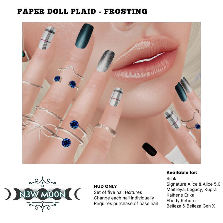 Paper Doll Plaid - Frosting Paper Doll Plaid - Frosting
