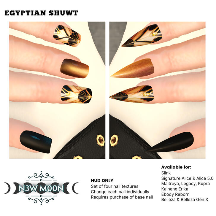 Egyptian Shwat Nail HUD Egyptian Shwat Nail HUD
